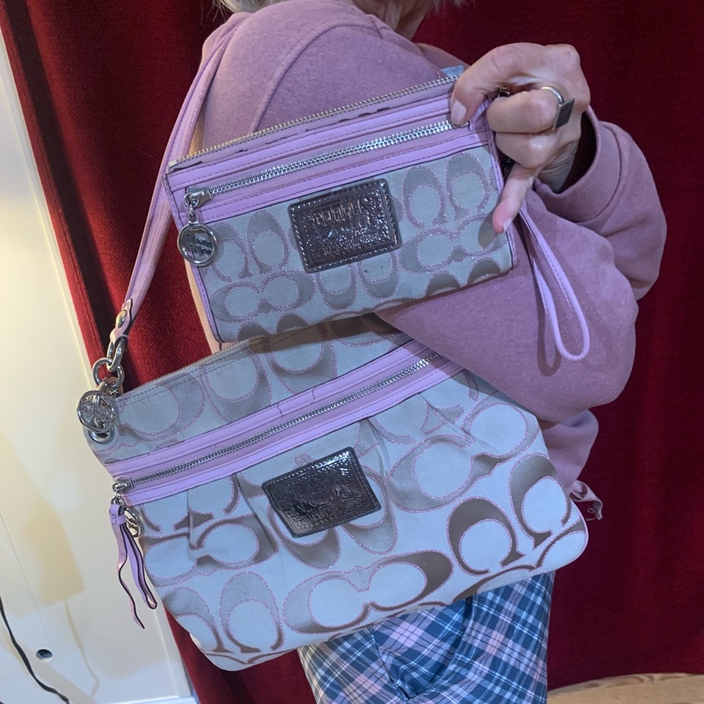 Authentic Coach purse wallet, would like to sell together as a set.